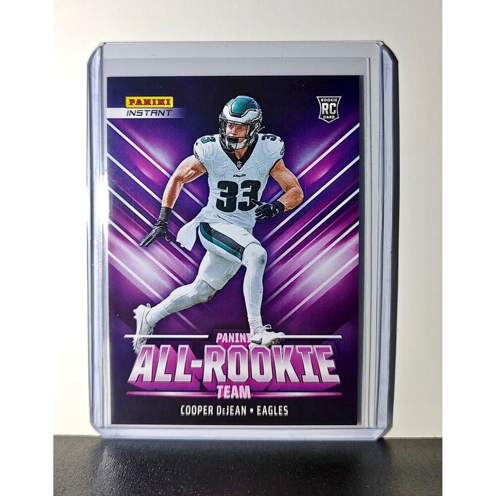 Cooper DeJean Rookie 2024 Panini NFL #24 All-Rookie Card Eagles​ ​1 of 314